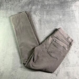 7 For All Mankind Mens 30 Slimmy Corduroy Pants Glen Plaid Slim Straight USA